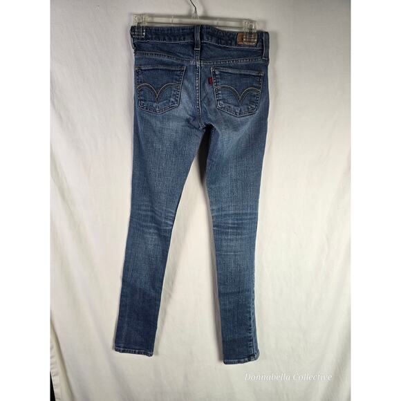 Women's Levi's Too Super Low 524
Skinny Jeans Size 0 Medium. - Picture 2 of 6
